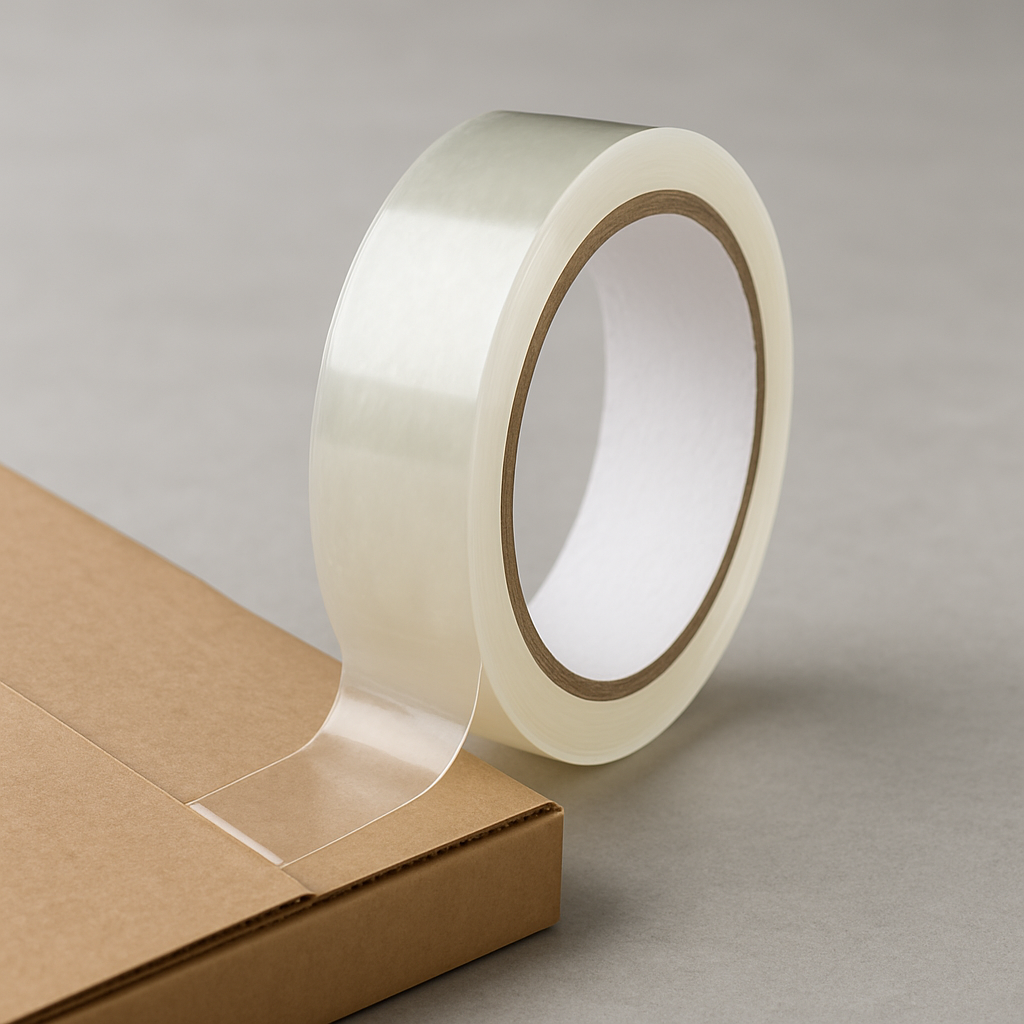 BOPP Tape 18mm x 65m x 38 Micron - Clear Acrylic